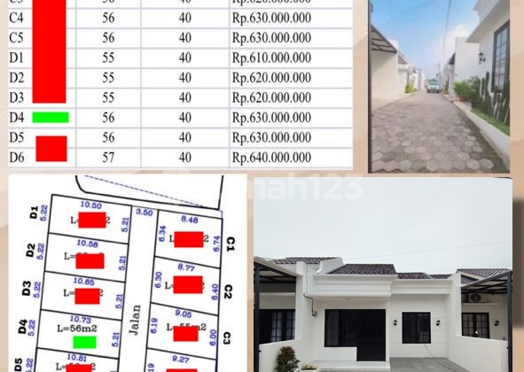 Rumah Baru 600 Jutaan Siap Huni Termurah di Kukusan Beji Depok 2