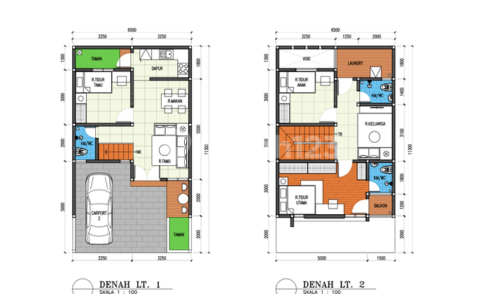 Rumah Free All Biaya Dekat Palem Kartika & Tol Bambu Apus Jaktim 2