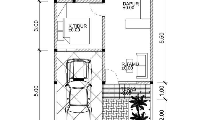 Rumah Murah 900Jtan Bata Merah Dekat Gor Cijantung Jakarta Timur 2