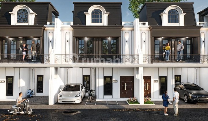 Cluster Cantik Bernuansa Eropa Classic Modern Free All Biaya Tanah Baru Beji Depok