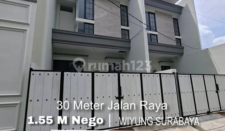 For Sale New House Brand New. Location Behind Kopi Kenangan Shop, Only 30 Meters to Wiyung Main Road *Taman Pondok Indah - Wiyung*