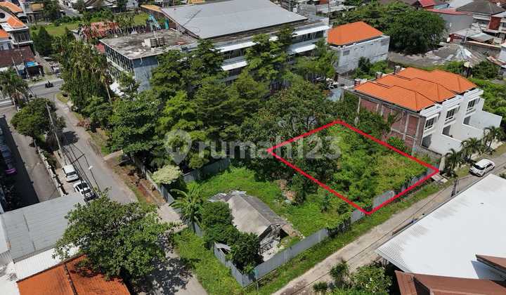 Land for Sale on Tukad Badung Street, Right Behind Primakara Campus, Renon, South Denpasar. Prime Location Ideal for Residential House / Boarding House.