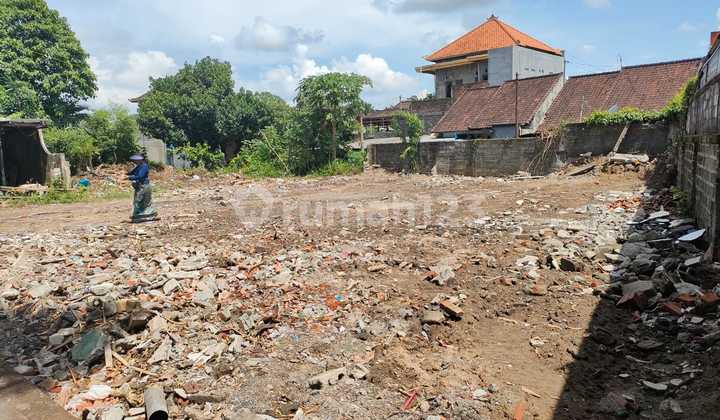 Dijual Tanah Datar Siap Bangun Lingkungan Nyaman Dekat Sanur