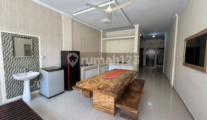Dikontrakkan Villa Full Furnished di Jalan Tukad Badung Renon Full Furnished Private Pool Strategis Hanya 120 Meter ke Jalan Utama Tukad Badung