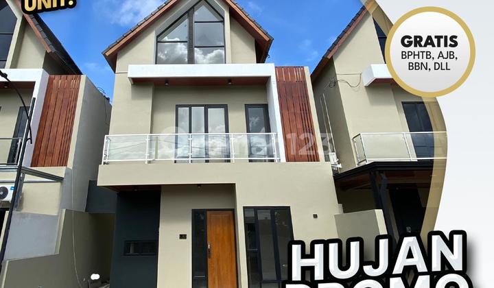 2-story house for sale in Sukoharjo, modern design near UNS, SHM 2-story house for sale in Sukoharjo, modern design near UNS, SHM