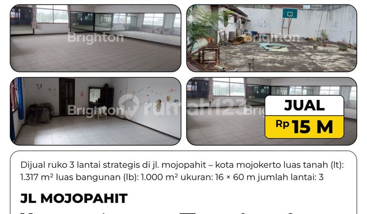 For Sale 3-Story Shophouse in Mojokerto City. For Sale 3-Story Shophouse in Mojokerto City.