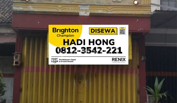 For Rent 2-Story Shop House in Mojokerto City. 1