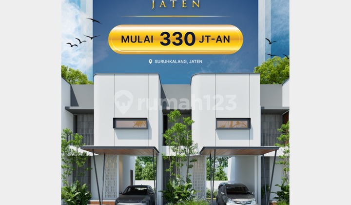 Promo Ramadhan Rumah Murah 2 Lantai Hanya 330 Lokasi Strategis Karanganyar