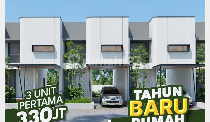 Promo Ramadhan Rumah 2 Lantai Hanya 330 Juta Gratis Biaya SHM