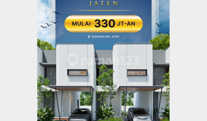 Rumah 2 Lantai Area Jaten Promo Ramadhan Hanya 330 Juta