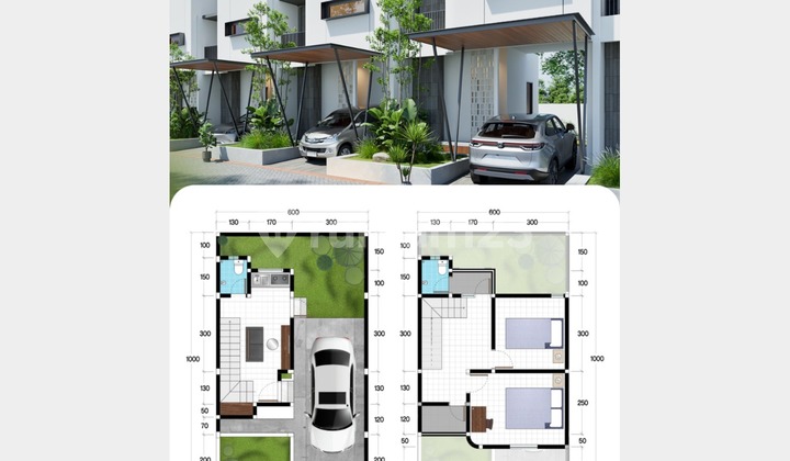 Two-Story House Price 330 Million Nett, in Strategic Jaten Area 2