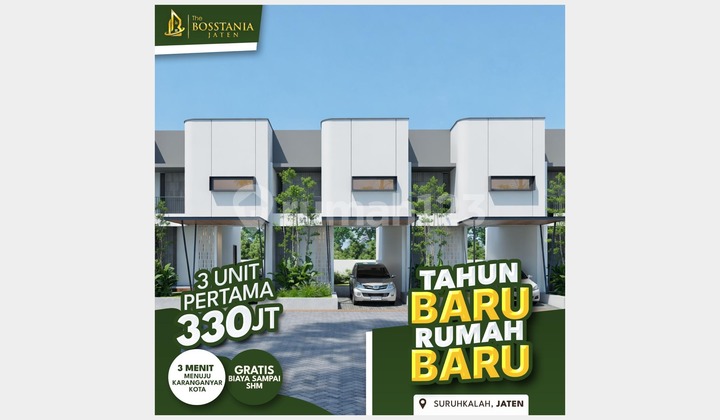 Perumahan Solo Timur Rumah Dua Lantai, Harga 330 Juta Nett