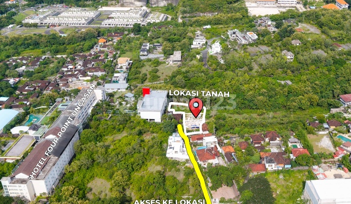 Tanah Strategis Di Ungasan Dekat Gwk Dijual