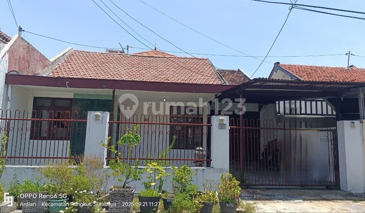 Rumah Rungkut Asri Tengah Strategis