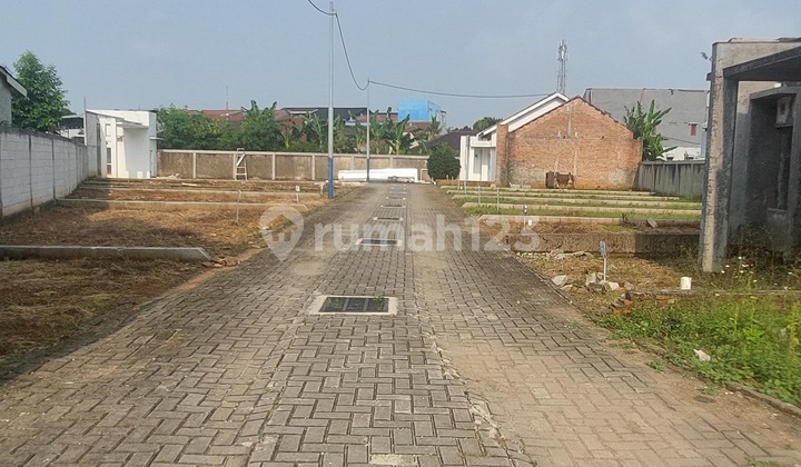 Di Pasarkan Tanah Kavling Siap Bangun Dekat Tol Setu Jakarta 