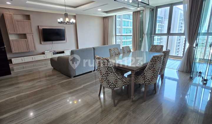 For Rent Kemang Village Apartment 3 BR Furnished