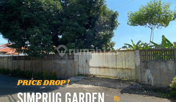 Tanah Kavling di Simprug Garden Termurah