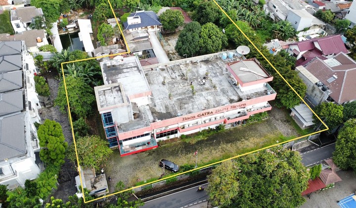 Gedung Kantor 3 Lantai Dijual Murah di Kalibata - Harga di Bawah NJOP, Lahan Luas 4.030 M²