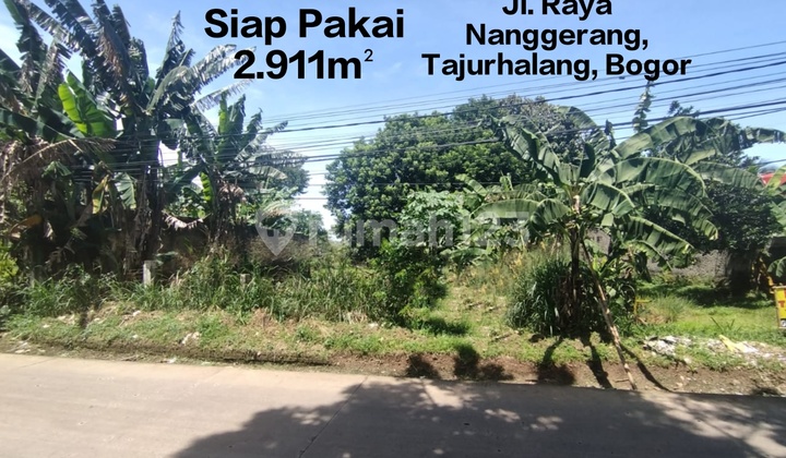 Beli Tanah yang Setiap Hari Dilalui Banyak Orang, Bukan yang Menunggu Pembeli. Siap Pakai Pinggir Jl.ry. Nanggerang, Tajurhalang-Bogor Beli Tanah yang Setiap Hari Dilalui Banyak Orang, Bukan yang Menunggu Pembeli. Siap Pakai Pinggir Jl.ry. Nanggerang, Tajurhalang-Bogor
