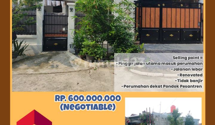 Hook & Pinggir Jalan Utama Di Perum. Graha Prima. Tambun Selatan, Bekasi