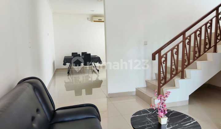 Dijual/Disewakan Rumah Furnished 2 Lantai di Cluster Laseine Jgc Cakung Jakarta Timur