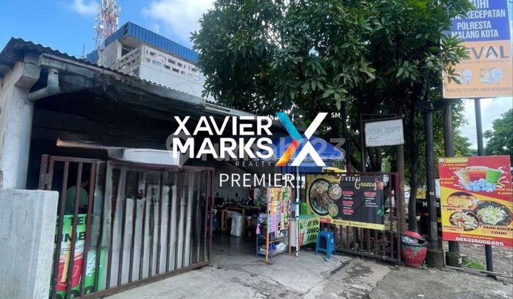 Dijual Rumah Usaha Cocok Untuk Kantor atau Resto Lokasi Pinggir Jalan Protokol Kota Malang