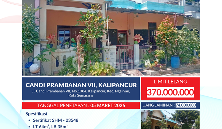 Lelang Rumah 1,5 Lantai di Kalipancur Ngaliyan Semarang - 05 Maret 2026 1