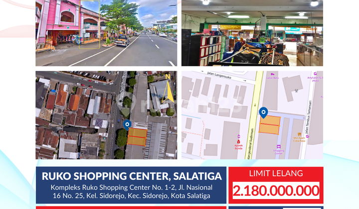 Auction of 2 Shop Units at Ruko Shopping Centre in the Heart of Salatiga City 2