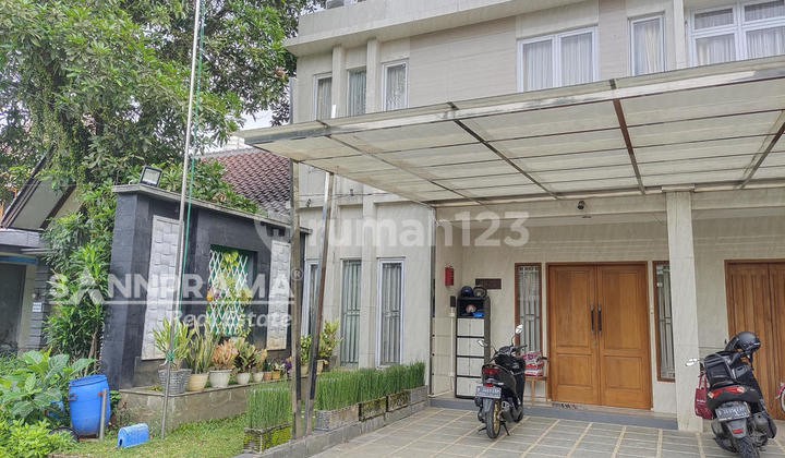Rumah Sultan 3 Lantai di Gdc Sektor Anggrek: Full Furnished & Siap Huni, Jalan Super Lebar