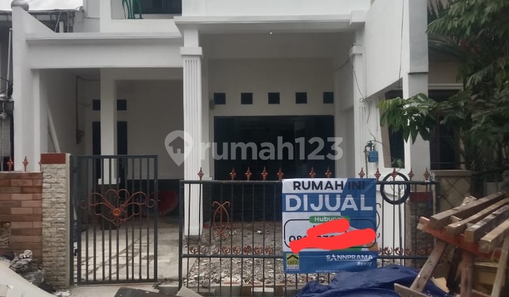 Rumah Second 2 Lantai Murah Full Renovasi Diperumnas Beji Depok