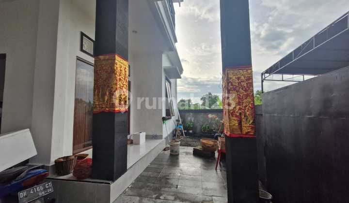 New 2-Story House with Rice Field View, Simple Minimalist Style in Penatih