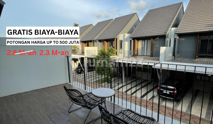 Wisteria 7x12 2lantai attic masih baru belum pernah ditempati