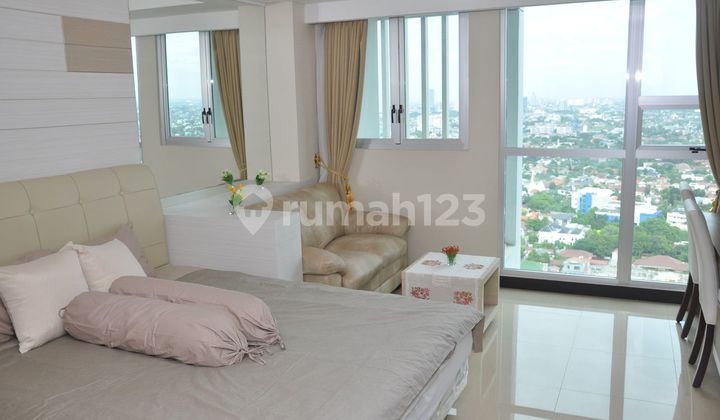 Studio Tower Intercon Apartment Ready to Live In Fully Furnished 2