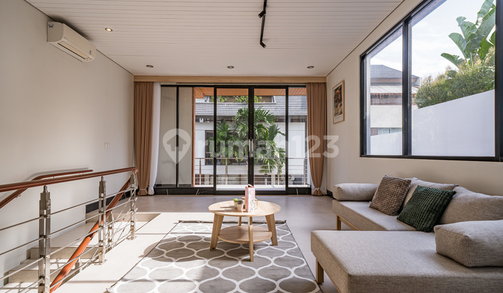 Vila 2 Kamar Tidur Baru di Canggu, 5 Menit ke Pantai