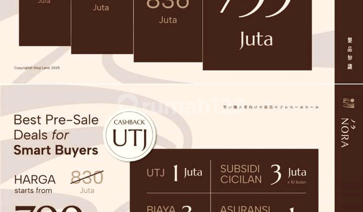 DIJUAL RUMAH BARU SHOJILAND 2