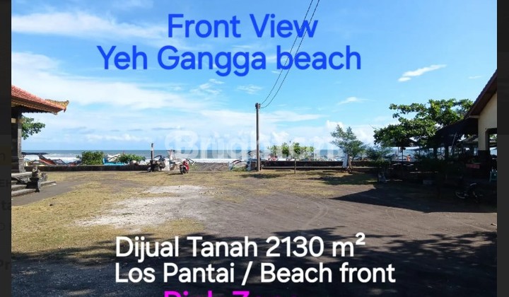 Deal Terbaik di Pasar Beachfront Bali @YEH GANGGA TABANAN - 21,3 Are Hanya Rp 12,8 Milliar (IZUK)