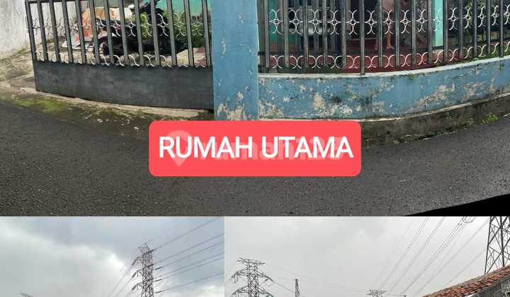 Dijual Tanah dan Bangunan Utama Berikut Kontrakan SHM