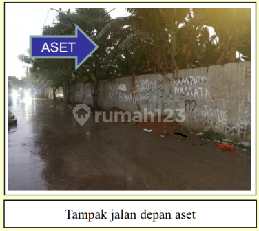 Tanah Bangunan Luas Tapi Harga Terjangkau "Cash Only" Dekat Kamal Raya di Manyar Tegal Alur, Kalideres Jakarta Barat