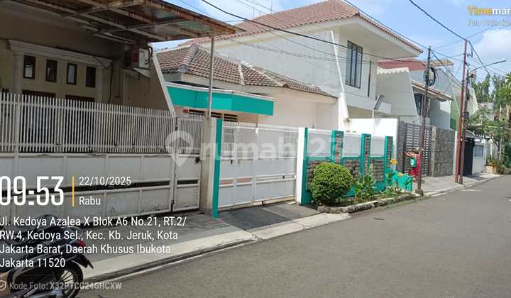 Jual Cuan Aset Hanya Cash Sebidang Tanah dengan Total Luas 150 M2 Berikut Bangunan di Kedoya, Kelurahan Kedoya Selatan, Kecamatan Kebon Jeruk, Kota Adm. Jakarta Barat 2