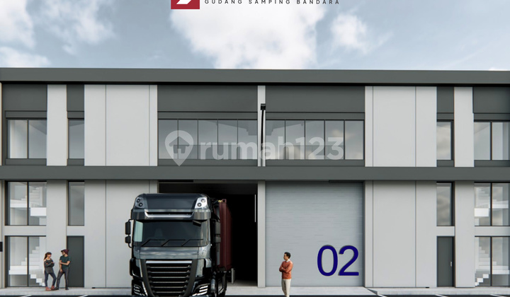 Gudang Serbaguna Siap Pakai Samping Bandara