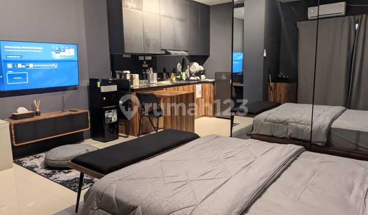Ready For Rent Apartemen Studio Cantik Full Furnish 2