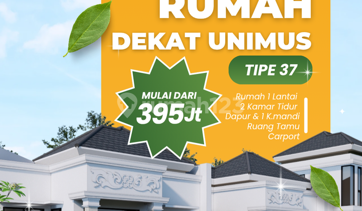 Rumah Sambiroto Town House Kedungmundu Tembalang Dekat Unimus 1