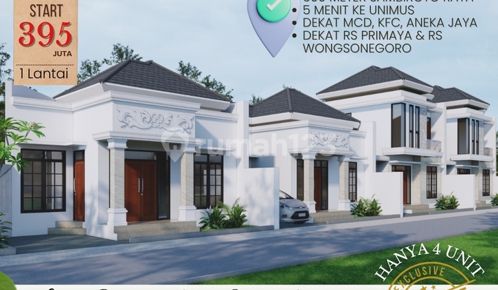 Rumah Sambiroto Town House Kedungmundu Tembalang 2