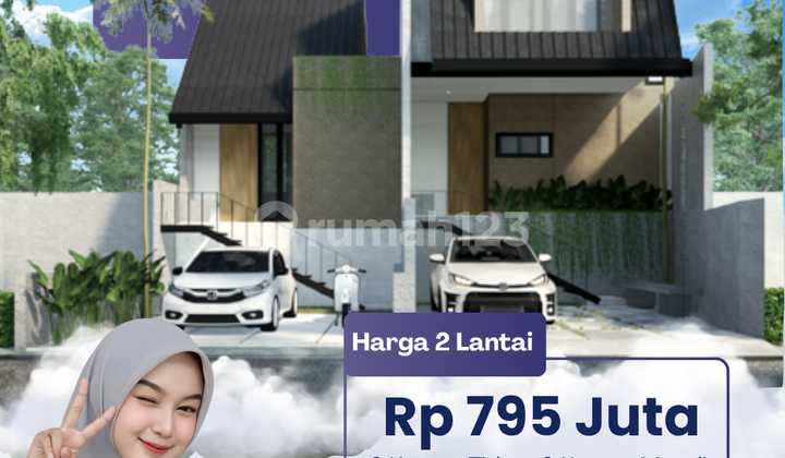 Rumah Di Pamularsih Bongsari Semarang Barat Dekat Sampokong Shm 1