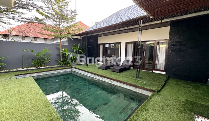 For Rent | 1-Story Semi-Furnished Villa with Swimming Pool - 2+1 Bedrooms, West-Facing & Convenient Location