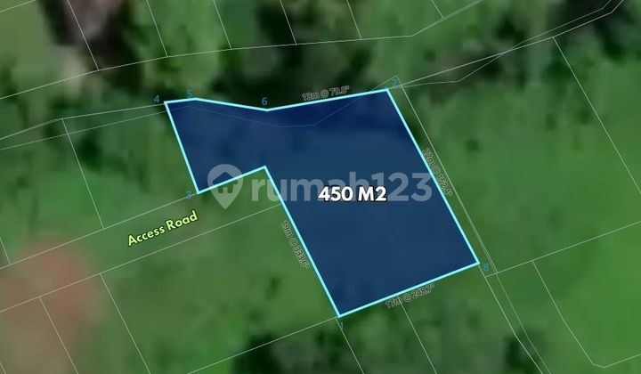 450M2 Land Near Singasana Regional Hospital - Nyitdah, Tabanan