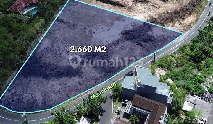 2660 m2 Land in Ungasan, Badung near Udayana University