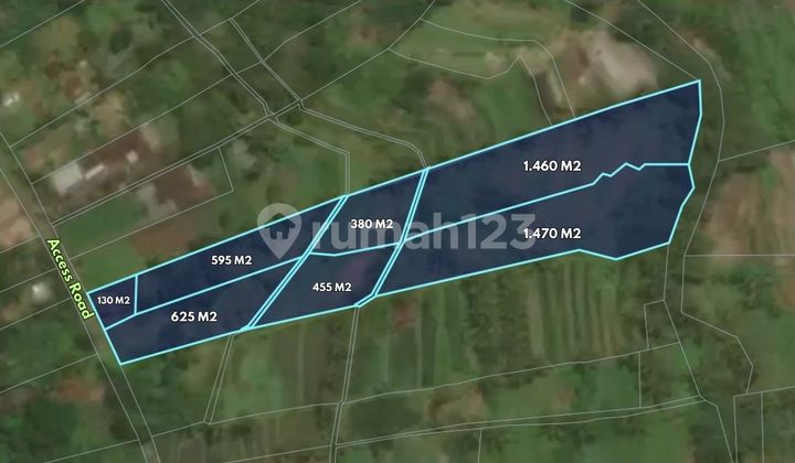 Land Near the Angsri Hot Springs Tourist Site in Baturiti Land Near the Angsri Hot Springs Tourist Site in Baturiti