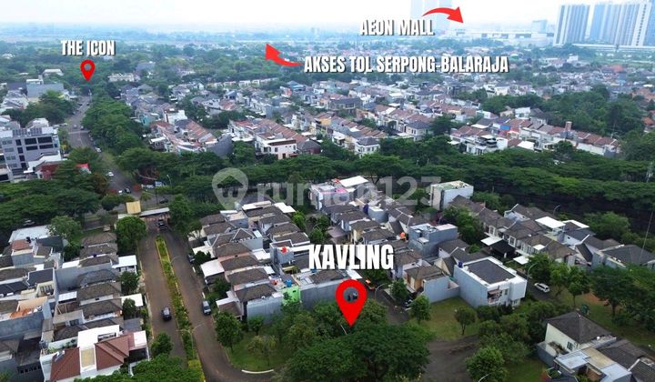 Kavling Hoek Di Area Terbaik Bsd