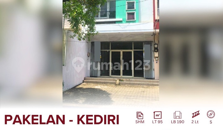 Downtown Kediri Shophouse. Very Strategic Location. 1